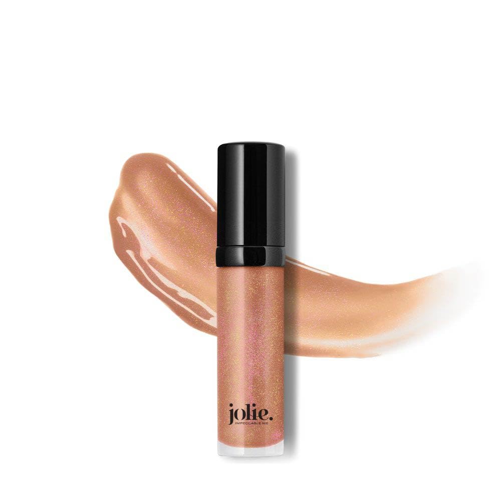Jolie Super Hydrating Luxury Lip Gloss - Intense pigment W/Superior Shine (Gold Coast)