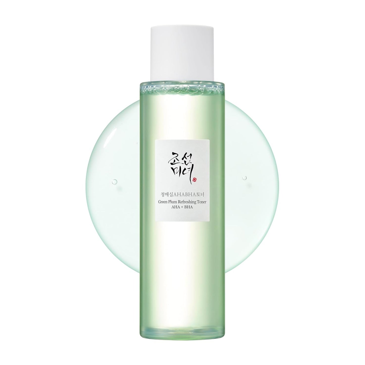 Beauty of Joseon Green Plum AHA BHA Toner Refreshing Facial Essence Moisturizer Mild Exfoliating Salicylic Acid for All Skin Types, Korean Skin Care for Men Women 150ml 5.27 fl.oz