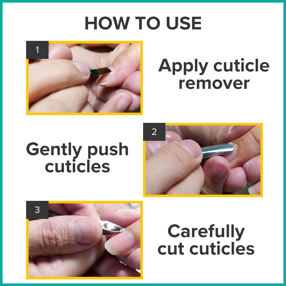 Rui Smiths Carbon Steel Cuticle Nippers - Professional Carbon Steel French Handle - 6mm Jaw, Double Spring