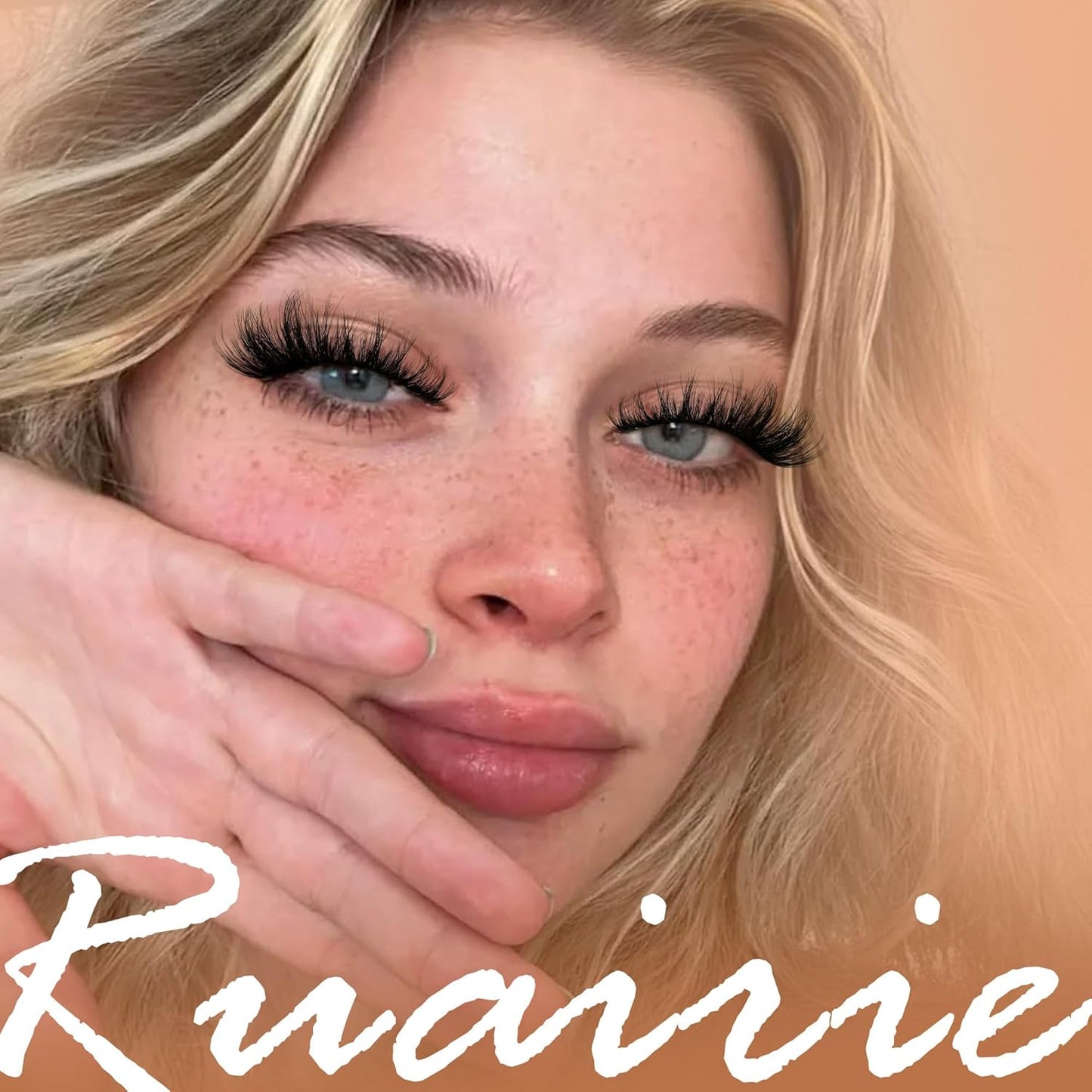 Ruairie Lash Clusters Wispy Eyelash Clusters Eyelash Extension 200D Volume Cluster Lashes 8-16MM Individual Lashes Extensions 216pcs Thick D-Curly Eye Lash Cluster