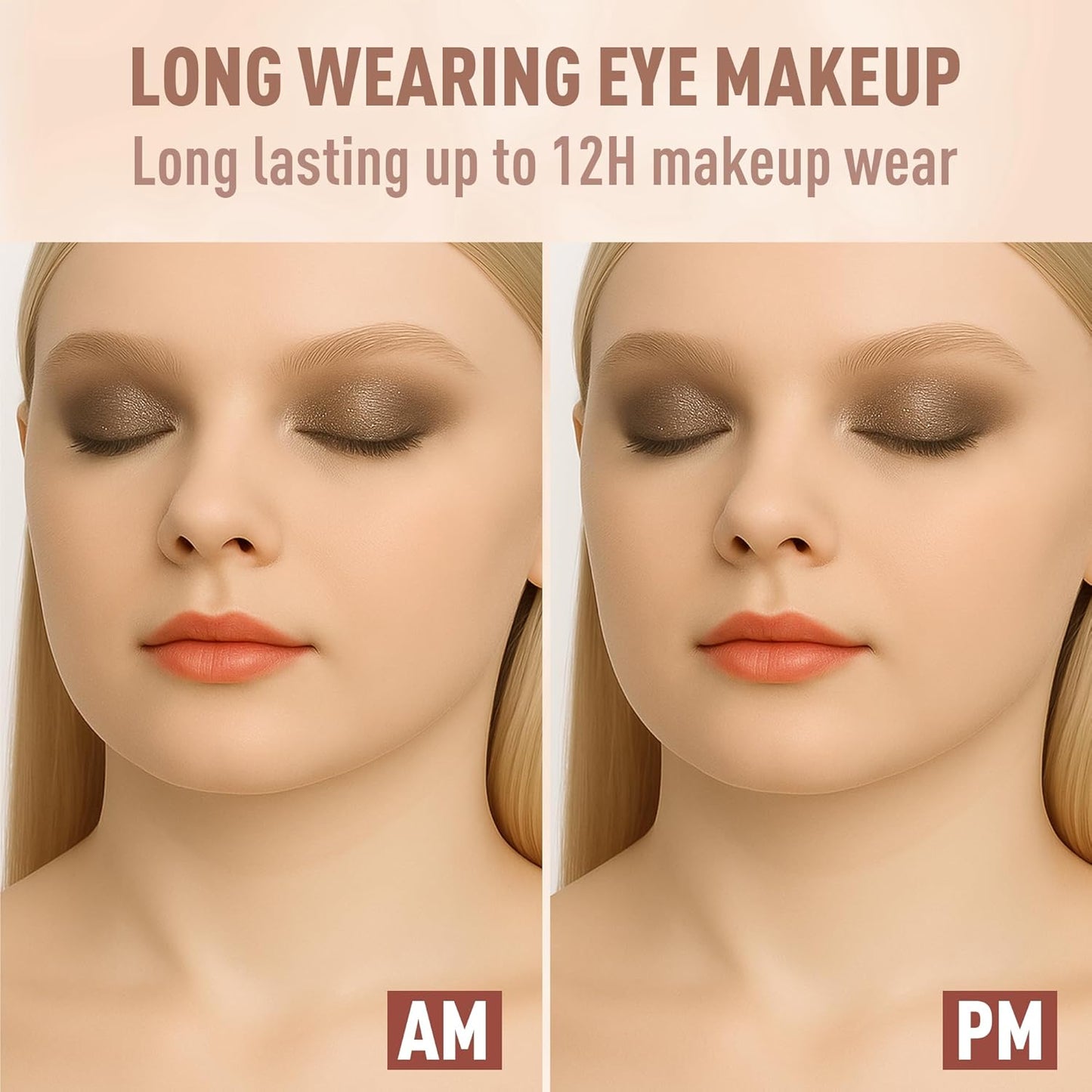 FV Cream Shimmer Eyeshadow Stick,Long Lasting & Waterproof, Multi-Use & High Pigment Eyeshadow Makeup Stick, Golden Shimmer