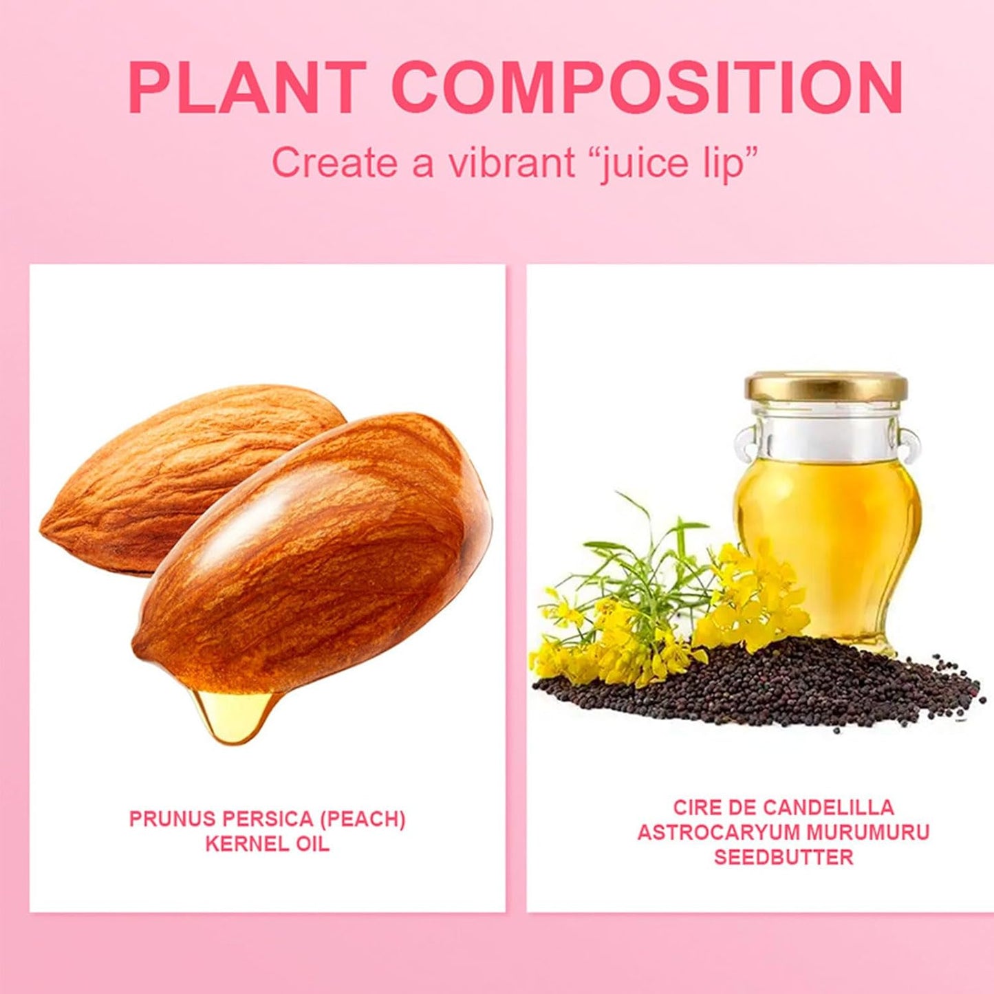 Lip Glowy Balm,4 Pack Fruit Glowy Lip Balm,Vitamin E Lip Glowy Balm Set Reduce Lip Lines, Enhance Lip Color,Moisturizing & Plump Quickly Replenishing Moisture and Relieving Dry Lips