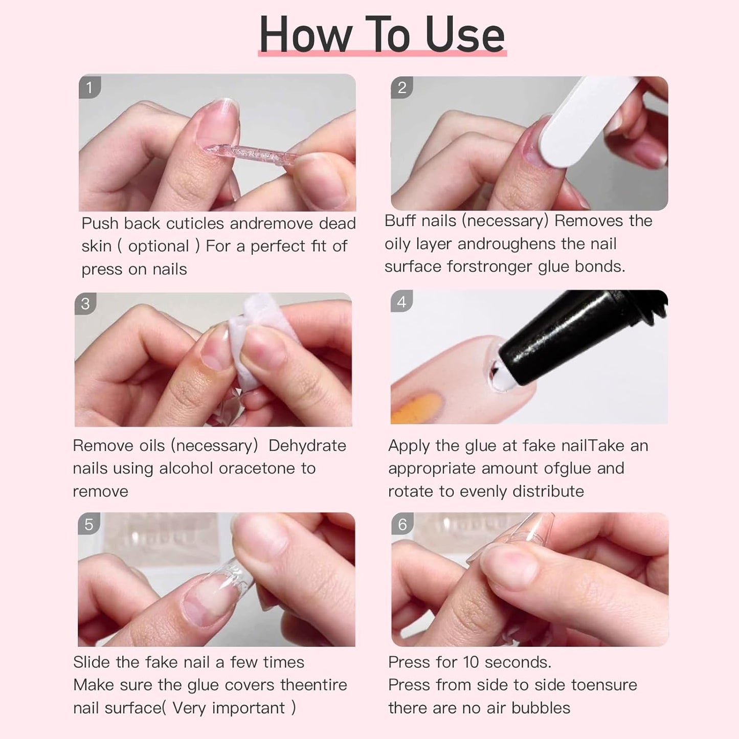 Curvlife Upgraded Super Strong 10g Semi Solid Nail Glue, 2pcs Best Soft Gel Nail Glue for Press on Nails - No UV Light Needed, Long Lasting