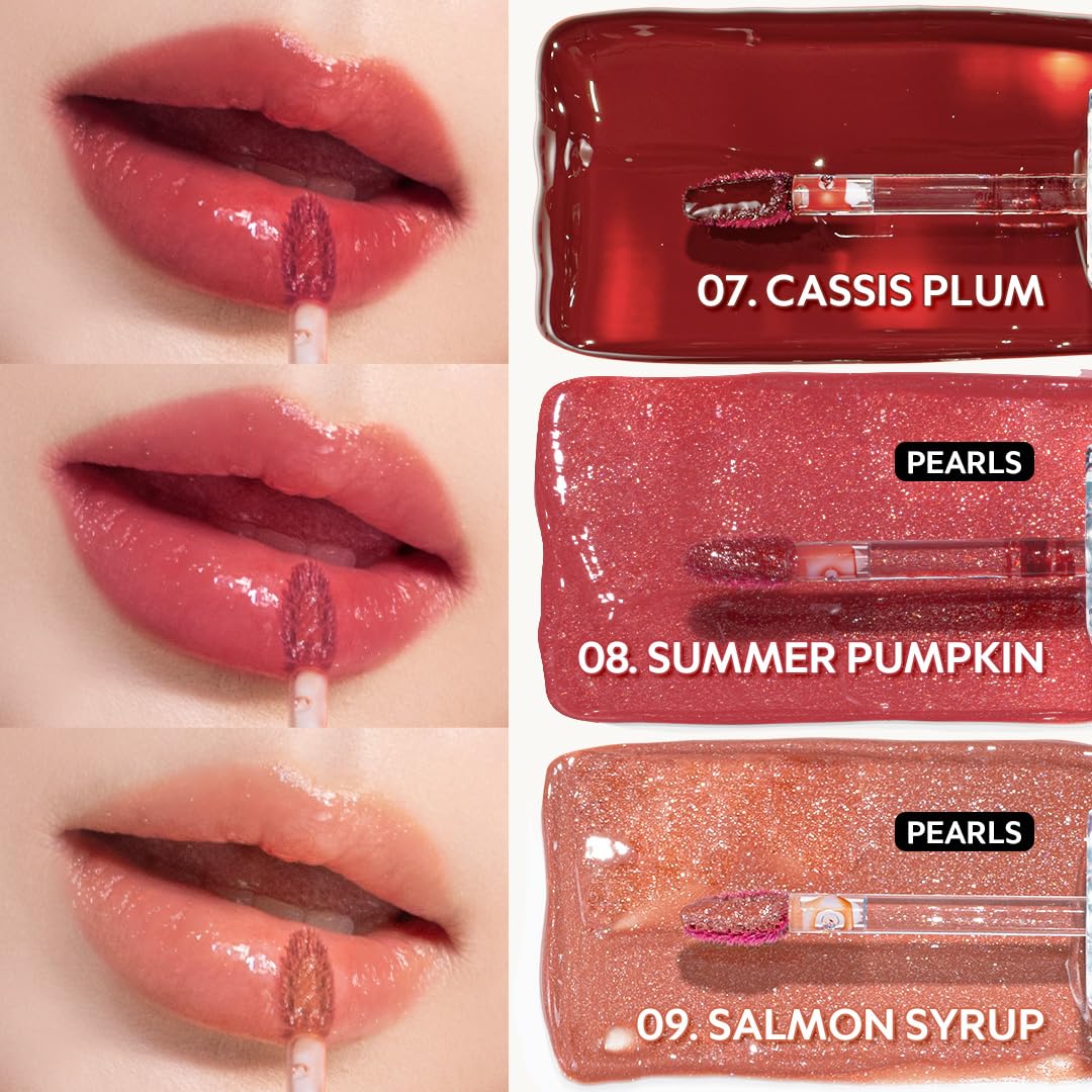 TIRTIR Waterism Tinted Lip Gloss #02 Merry Coral, 0.14 Fl Oz – Kiss Ready Lipgloss, 12H Long Lasting Non Sticky Natural Tinted Glow Korean Multiuse Cheek and Lip Tint for Women gift