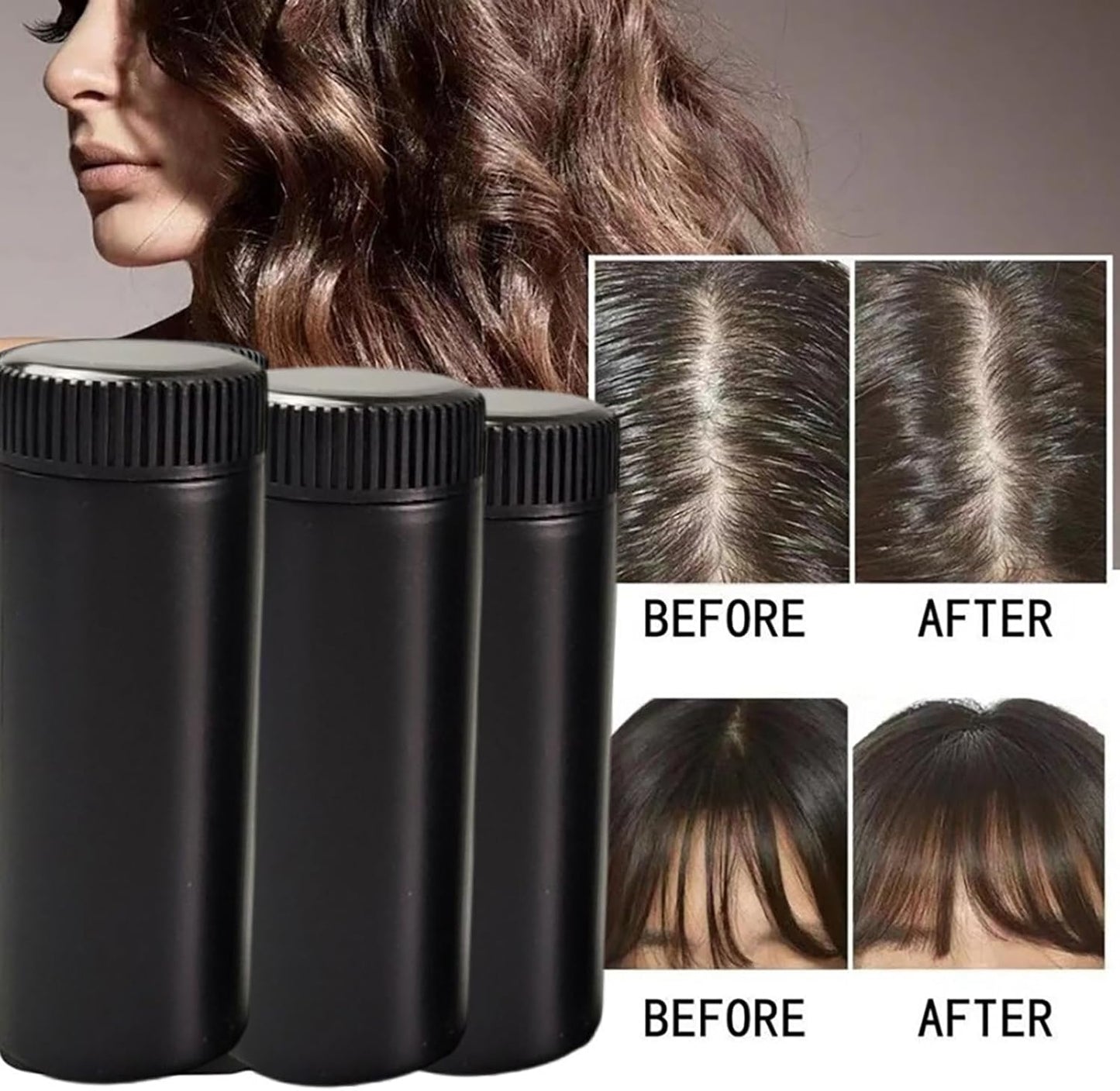 6pcs Plastic Loose Powder Bottle, Mini Empty Talcum Bottle Refillable Cosmetic Powder Dispenser Travel Cosmetic Glitter Eye Shadow Shaker with Sifter and Lids(60ml)