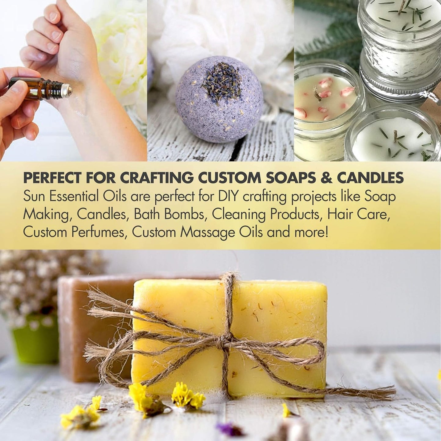 Sun Essential Oils Bergamot Essential Oil for Aromatherapy (4 Fluid Ounces)