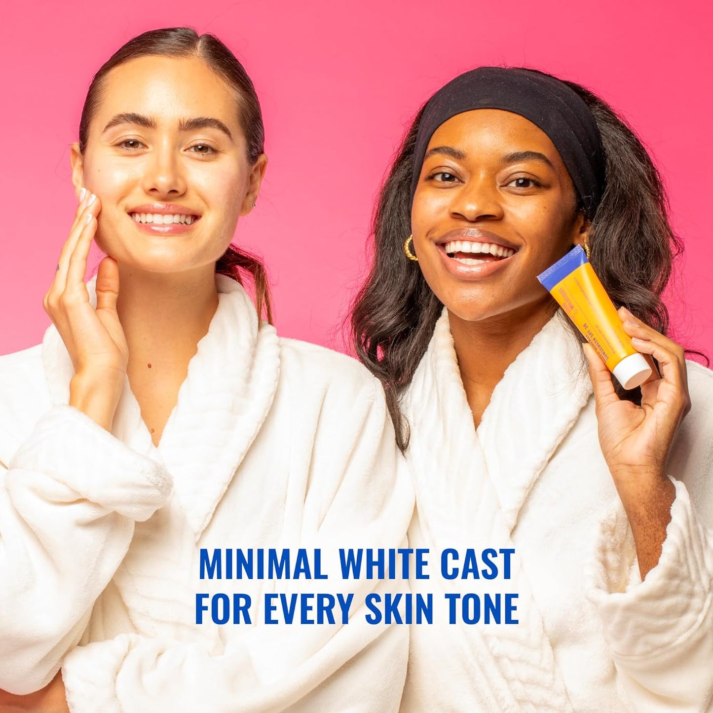 Good Molecules Sheer Mineral Sunscreen SPF 30 - Minimal White Cast Zinc Oxide Sunscreen For Face - Hydrating Hyaluronic Acid, UVA/UVB Protection, Reef-Safe