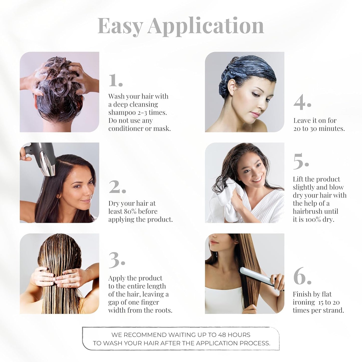 Expert Hair Perfect Straightening Kit - Deep Cleansing Shampoo and Sensation Texturizing Cream