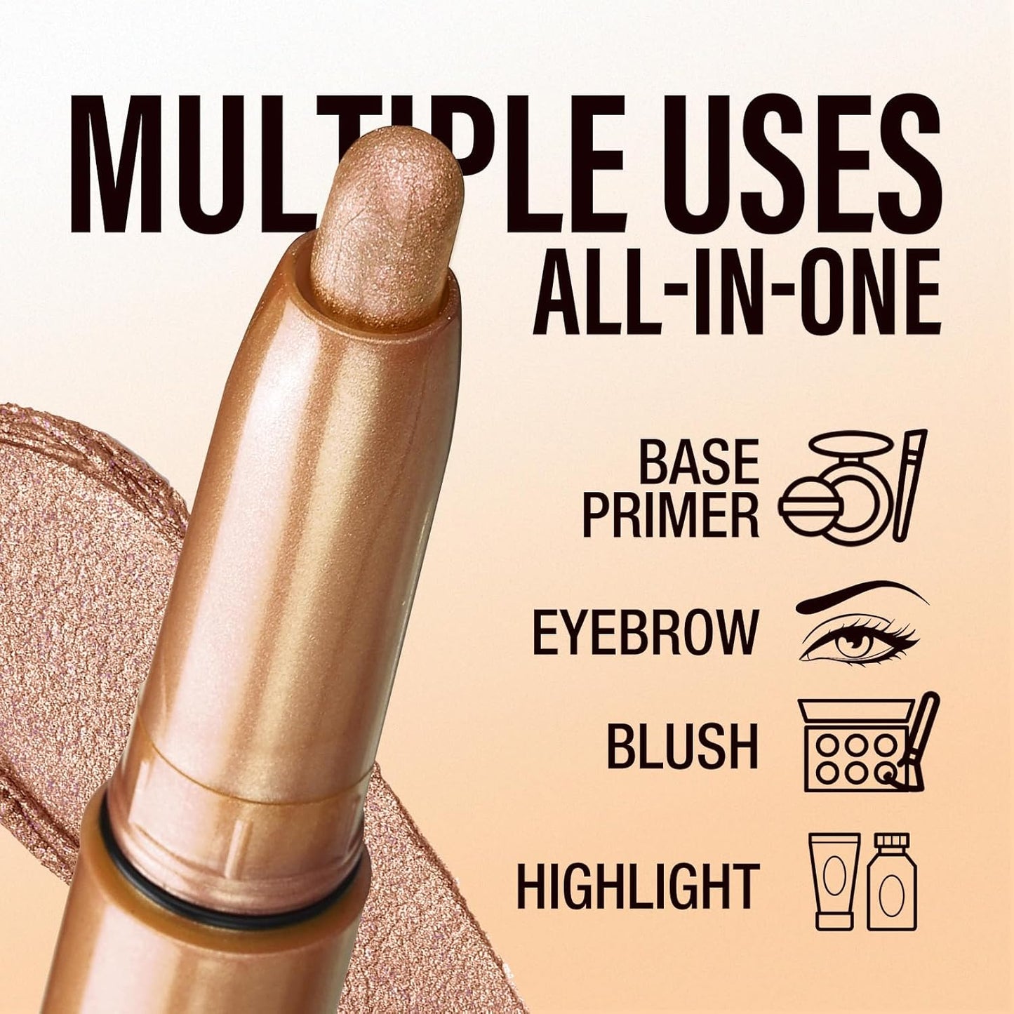 LANGMANNI Eyeshadow Stick,8 PCS Waterproof Multi-Color Eyeshadow Pen Set,Creamy Long-Lasting Eye Makeup Kit,Natural & Shimmer Shades Contour Stick,Perfect Gifts For Women (#F-8 Colors)