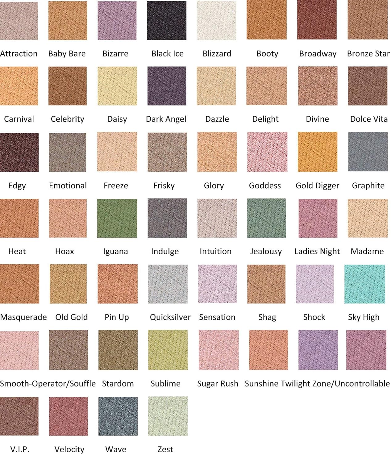 Jolie Frost Eye Shadow - Mid Size 3 g (Glory)