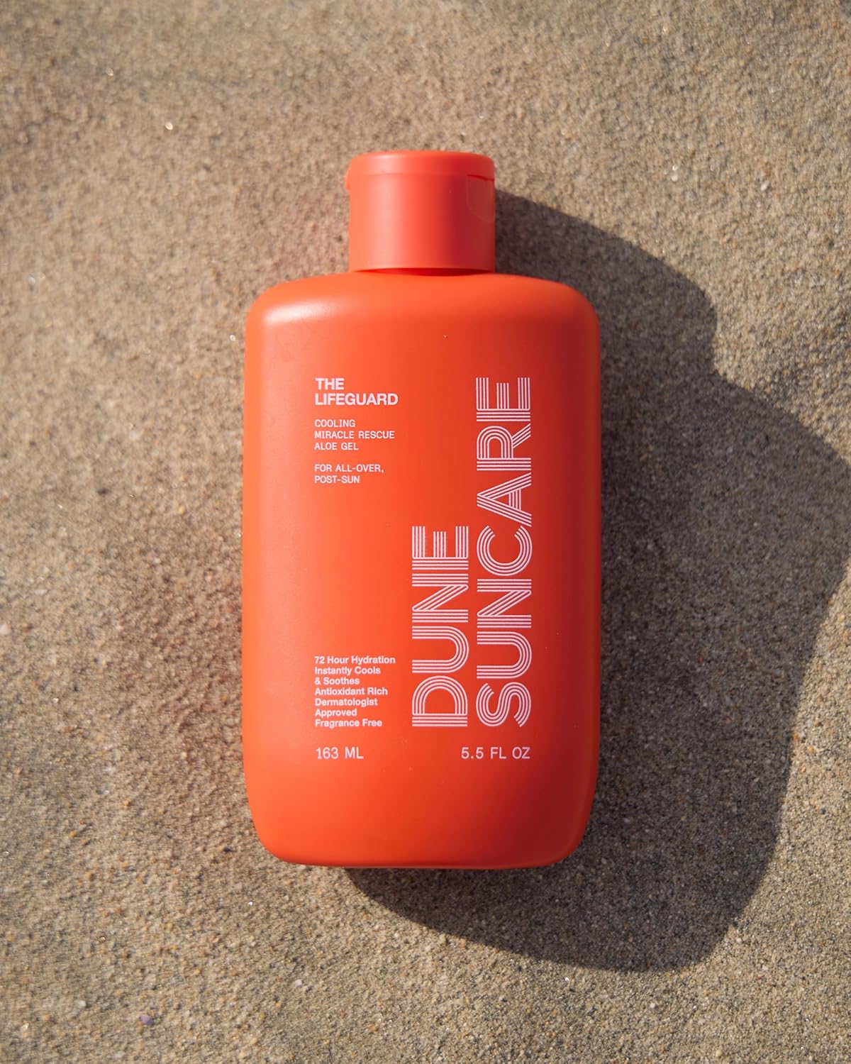 The Lifeguard Aloe Vera Sunburn Gel – After Sun Protection for Sunburn Relief with Minty Cooling – Fast-Absorbing Formula for Sun-Exposed Skin – Vegan, Non-Sticky, Hydrating Formula (5.5 Fl Oz)