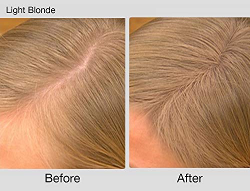 Joan Rivers Great Hair Day Root Touch Up Powder – Fill-in Powder for Thicker, Fuller Looking Hair (Light Blonde)