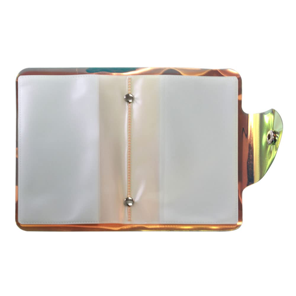 VNC 20 Slot Nail Plate Holder Organizer PVC Stamping Templates Stencil Storage Black Color Bag Cases Collecting Album for 6X12CM Templates