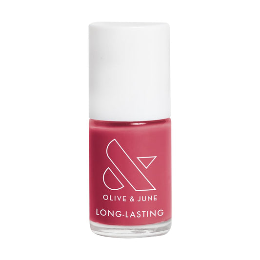 Olive & June Long Lasting Nail Polish | Plump Gel-Like Finish No Lamp Needed | Lasts up to 10 days | Salon-Quality Color at Home | 15-Free Vegan Cruelty-Free Chip-Resistant Shine | LD Rosy Neutral