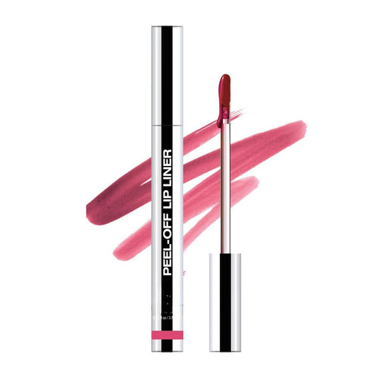 Longwear Peel-off Lip Stain Marker Peel Off with Vitamin E - Smudge-Resistant Lip Liner & Base for All Skin Types (00#)