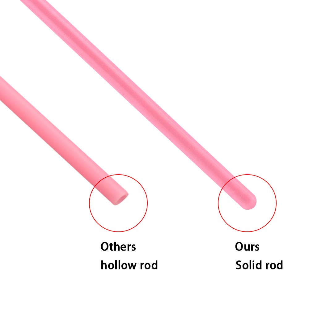 G2PLUS 200PCS Lip Gloss Applicators, Disposable Lip Brushes, Lipstick Gloss Wands Applicator Perfect Makeup Tool Kits (Pink)