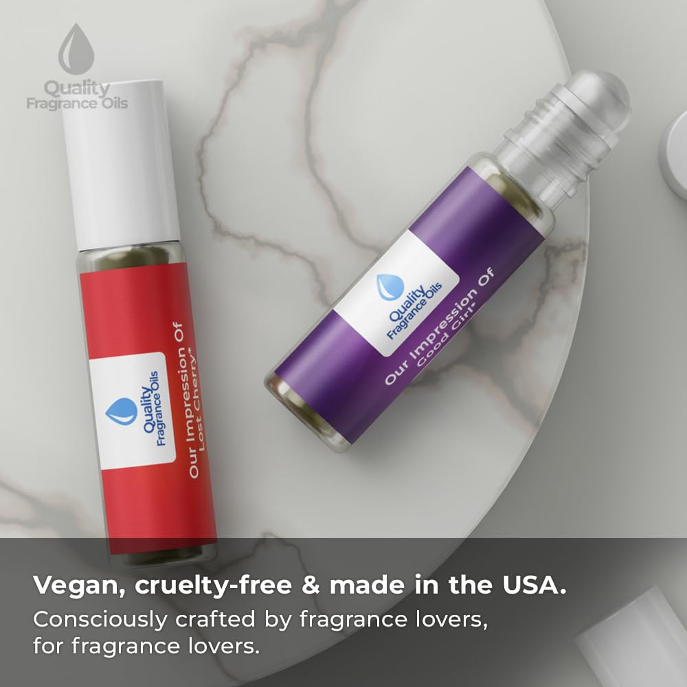 Quality Fragrance Oils' Wonderlust for Women Impression #254 | Long-Lasting Perfume Oil, Alcohol-Free, Strong Scent, 10ml Roll-On | Affordable Alternative to Designer Fragrances