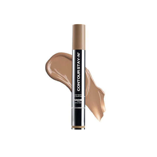 Sacheu Liquid Contour STAY-N Long Wear Cream Contour Makeup — Long Lasting, Blendable, & Lightweight Formula — Vegan & Cruelty-free, Giving Iconic