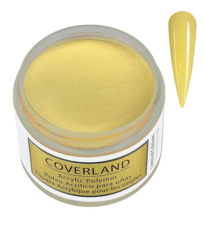 Tones Coverland Acrylic Nail Powder "Banana Split" - Limited Edition Acrylic Powder for Nail Design, Sculpting, and Masking Nail Bed Imperfections - (1.5 Oz)
