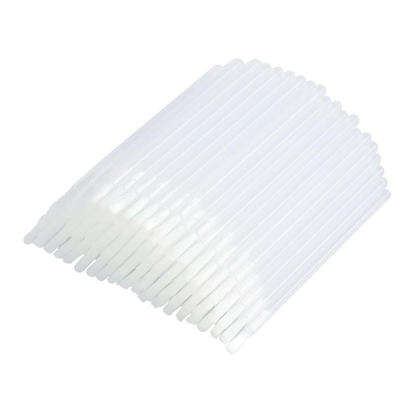 G2PLUS Lip Brushes, 50Pcs Disposable Lip Gloss Wands, Portable and No-Clean Lipstick Applicator, Nail Polish Brushes Makeup Tool for PYO Cookie Paint, Painting, Detail Brush