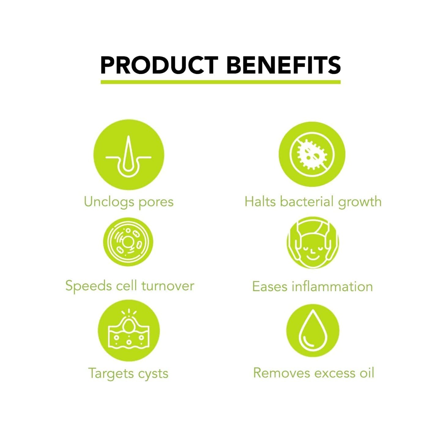 humane Benzoyl Peroxide Acne Body Wash - 10% Maximum-Strength Face, Skin, Butt, and Back Acne Treatment - 16 Fl Oz - Dermatologist-Tested Non-Foaming Acne Face Wash Cleanser - Vegan, Cruelty-Free