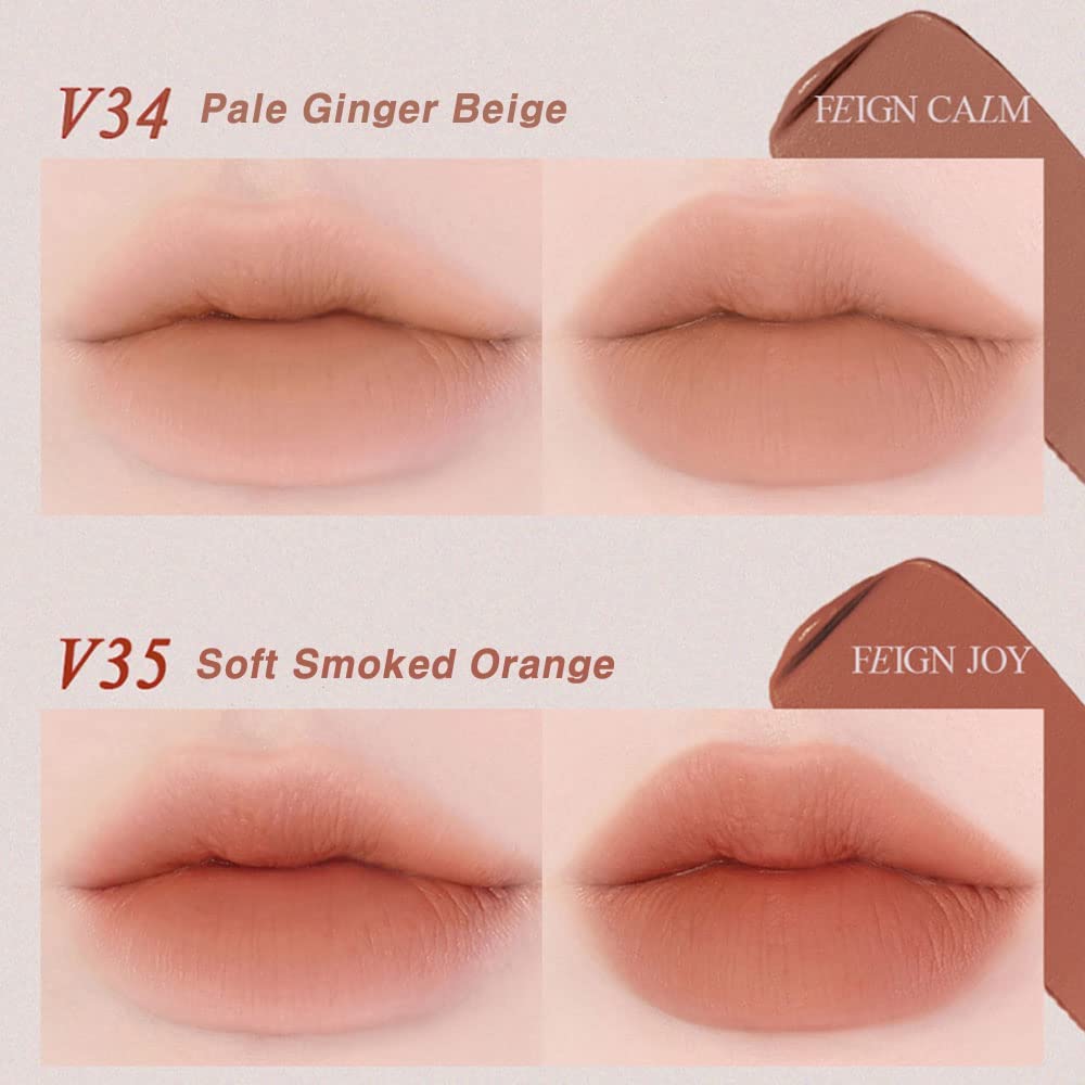BBIA Last Velvet Tint - Soft & Creamy Matte Finish Lip Stain, Blur Effect with Velvety Texture, Long-Lasting, High Pigment, Lightweight, Non-Drying, Vegan, Korean Lip Makeup (V36 FEIGN COOL)