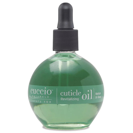 Cuccio Naturale Cuticle Oil – Hydrating Treatment with Melon & Kiwi for Dry Cuticles & Stronger Nails – Lightweight Formula, 2.5 oz
