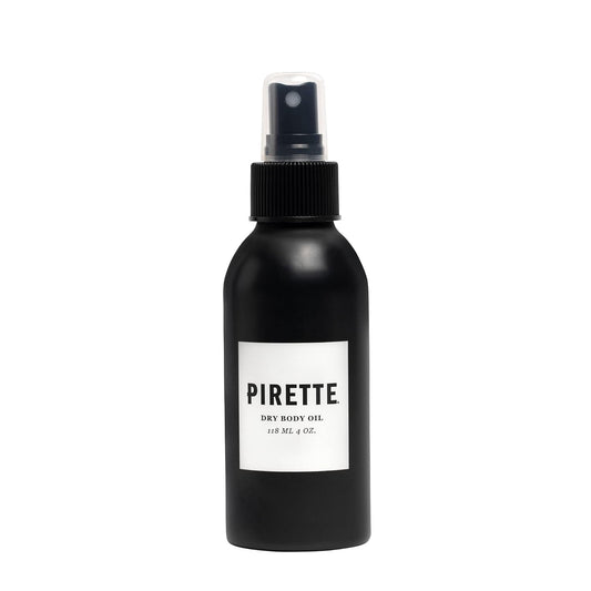 PIRETTE Dry Body Oil, Women’s Beach Inspired Hydrating Mist for Hair & Body, with Coconut Oil & Vitamin E, 4 Fl Oz