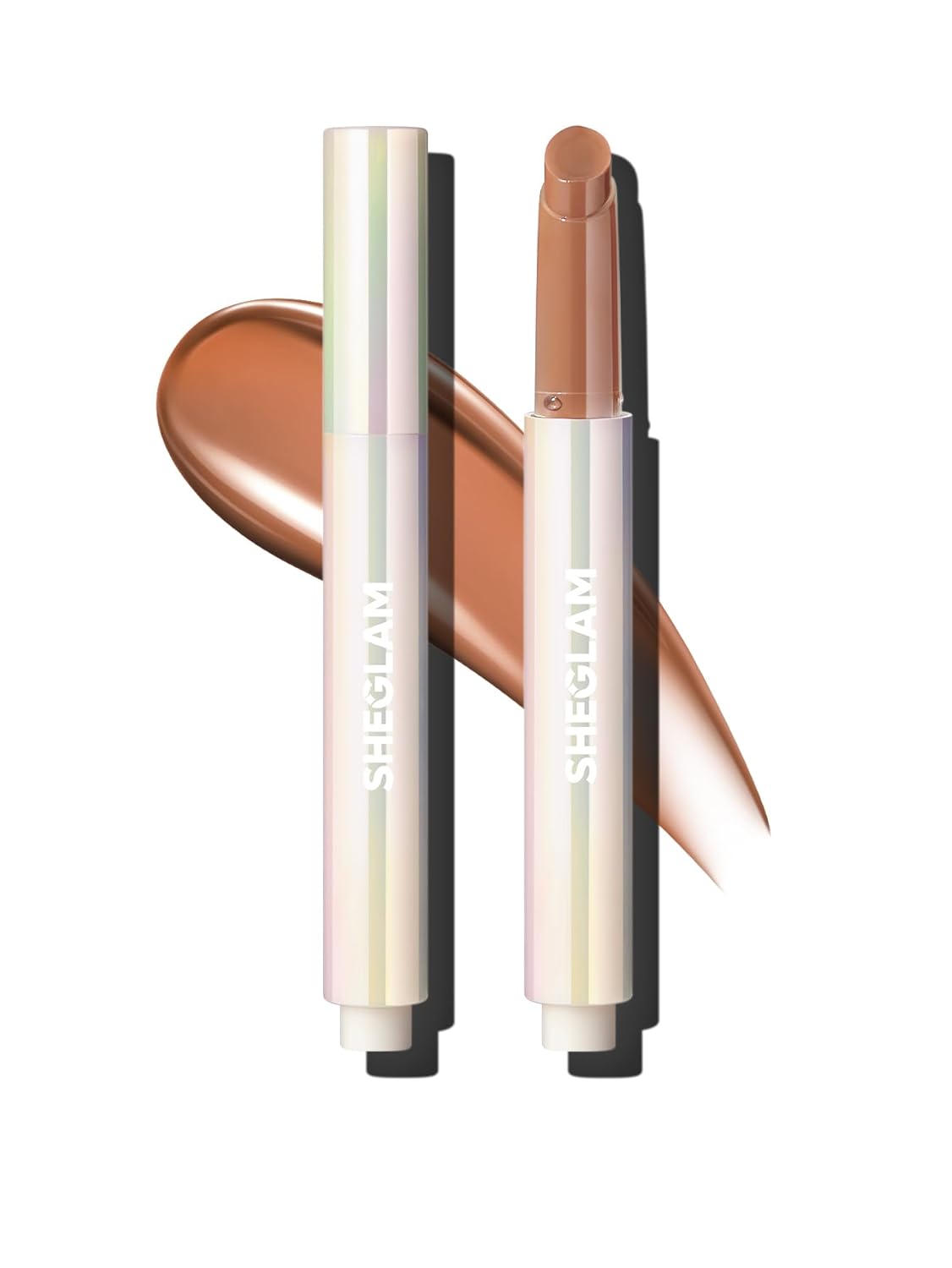 SHEGLAM PoutPerfect Moisturizing Solid Lip Gloss Non Sticky Lipstick with Coconut Oil - Walk on the Beach