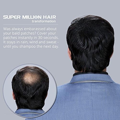 SMH Hair Fibers MADE IN JAPAN – Instantly Conceals Thinning Hair –Long-Lasting – Sweat, Water & Wind Resistant – Hair Loss Solutions For Men & Women (Medium Brown, 15g)