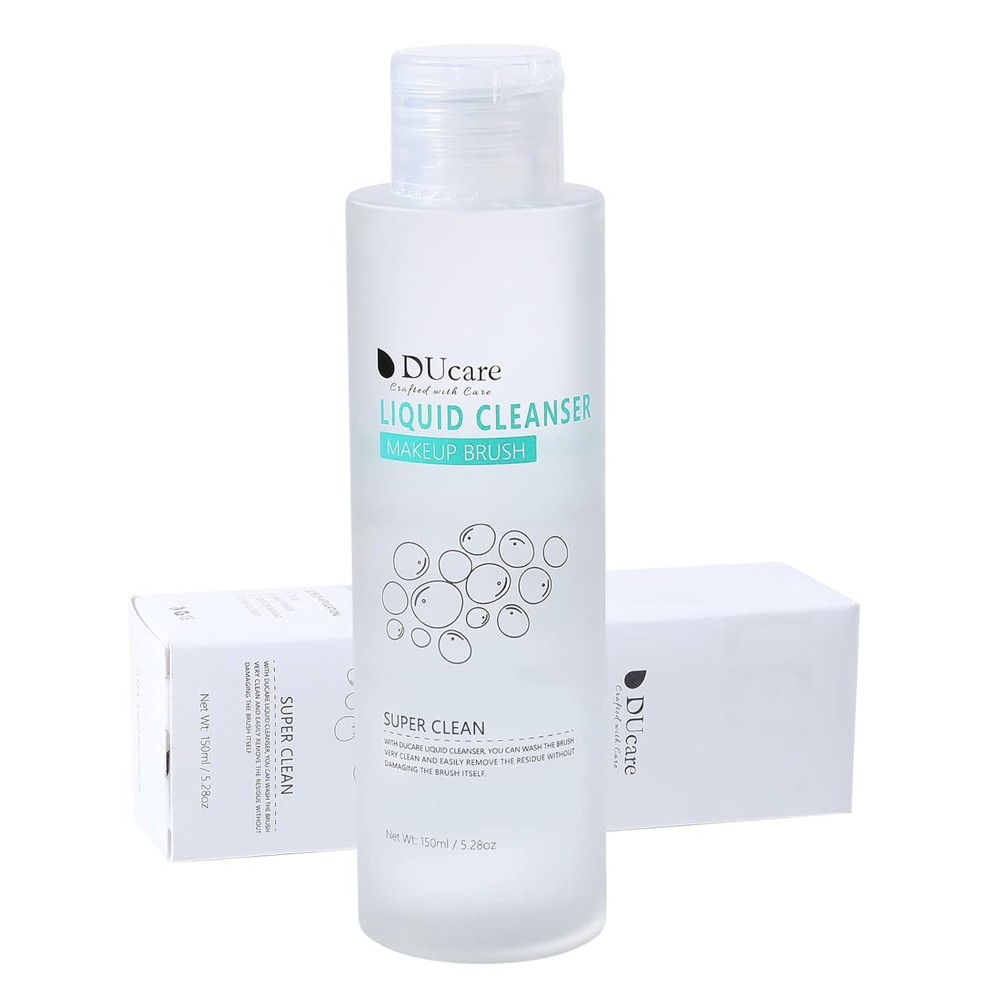 DUcare Makeup Brush Cleaner Shampoo Soap Solid Brush Cleaning Mat Removes Cosmetic Color Brush Cleaner Pad for Cleaning Makeup Sponges Brushes