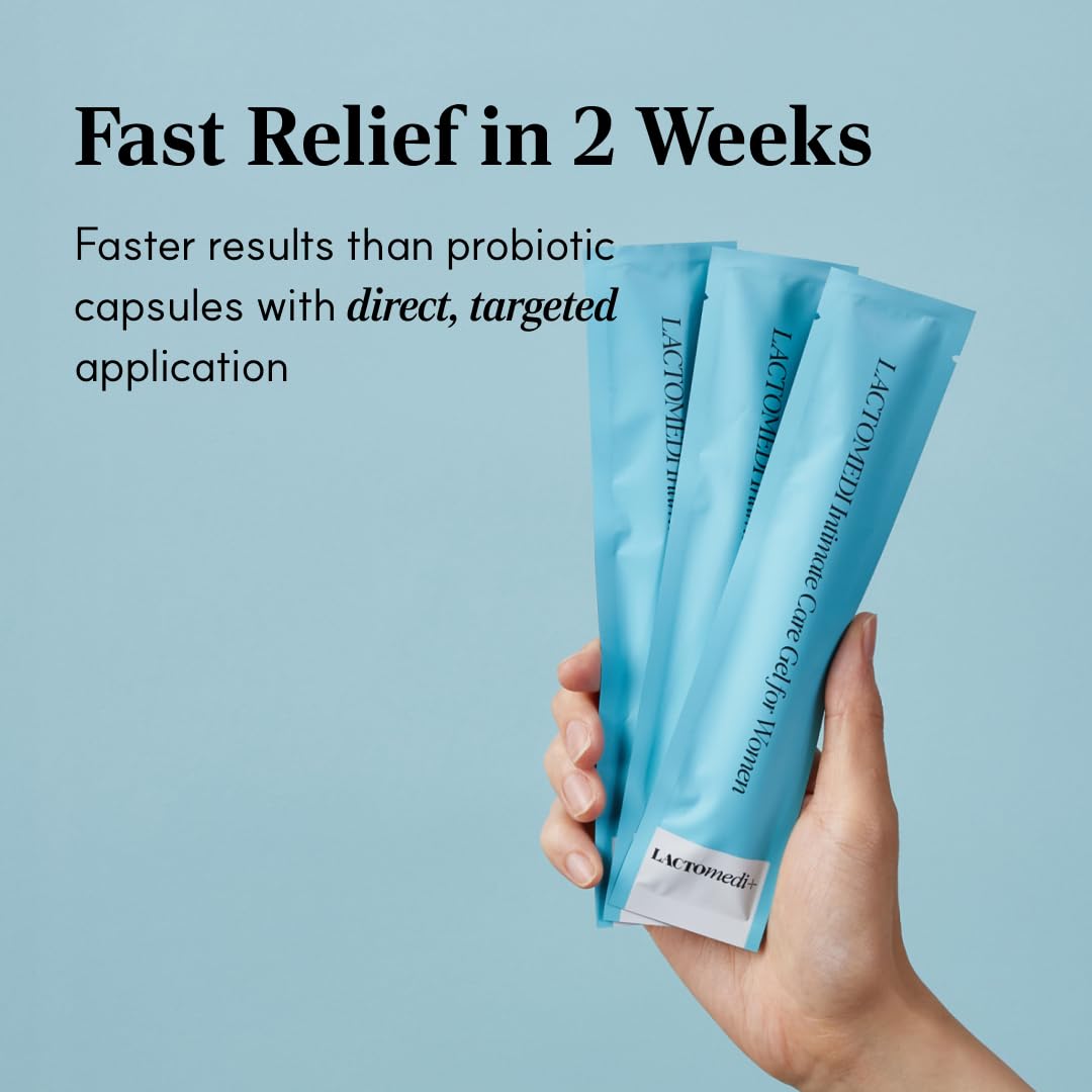 Intimate Care Gel | 5-Day Intensive Care Package | Vaginal Probiotics Applicator | Yeast Infection Care | BV Gel | pH Balance Gel | Itchiness and Unpleasant Odor | 1Box x 5pcs