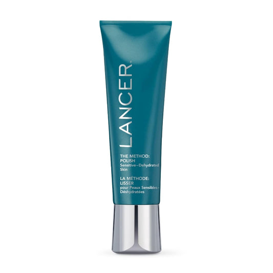 Lancer Skincare The Method: Polish Facial Exfoliator, Daily Exfoliating Face Scrub with Natural Minerals, Sensitive Dehydrated Skin, 4.2 Fluid Ounces
