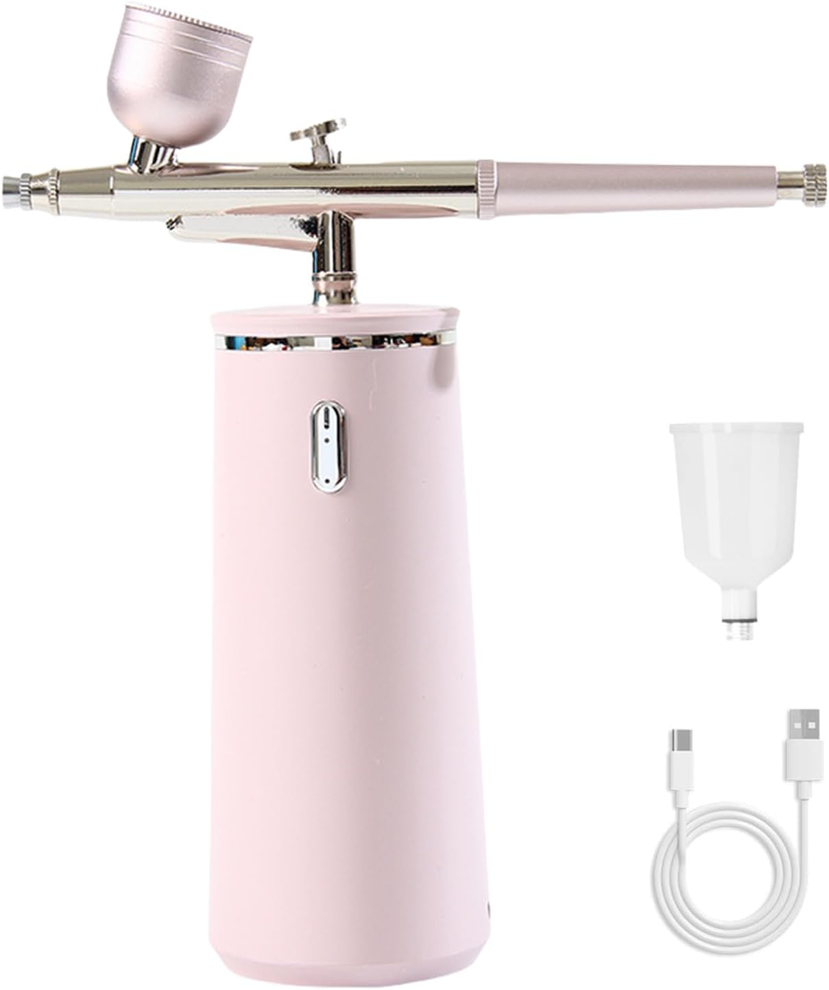 Microtree Nano Facial Sprayer High Pressure, Oxygen Facial Machine 0.3mm Nozzle Fine Mister Portable Facial Steamer Mist for Face Hydrating Skin Care Routine SPA at Home