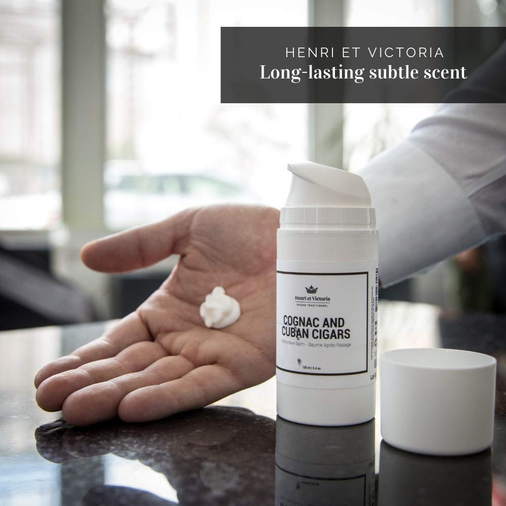 After Shave Balm for Men | Post Shave Balm - | Made by Skilled Artisans | Prevents and Cures Razor Burns | 3,4 oz