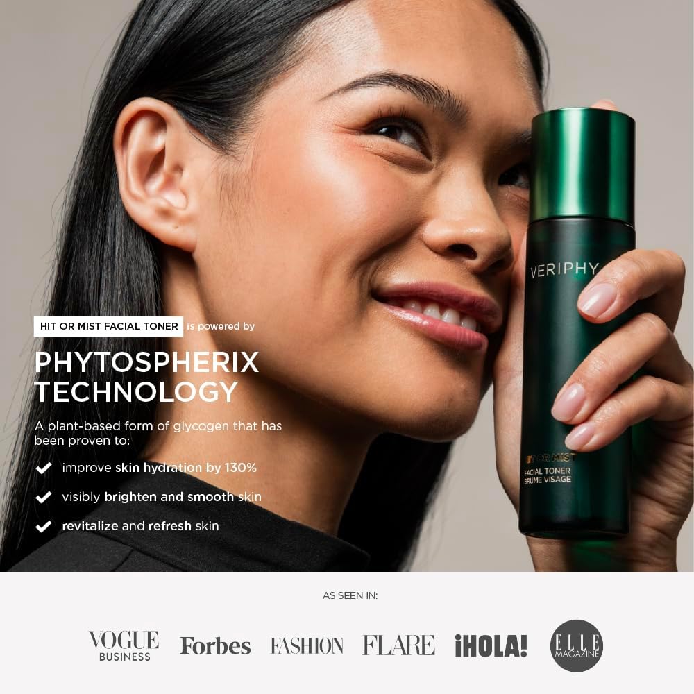 Hit or Mist Facial Toner | Ultra-Luxe Hydrating Mist | Soothes & Revives Skin for All Skin Types | Alcohol-Free | Boost Your Skincare Routine | Moisturizing Toner for face