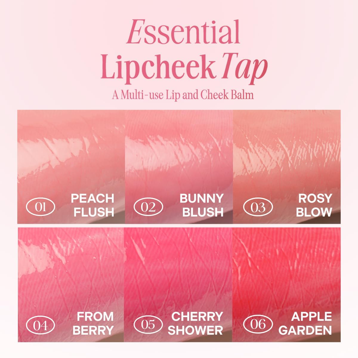 CLIO Essential Lip & Cheek Tap, Easy to Use, Glides on Effortlessly, Non-Greasy, Travel-Sized Creamy & Blendable Color For Lips & Cheeks (04 FROM BERRY, One Size)