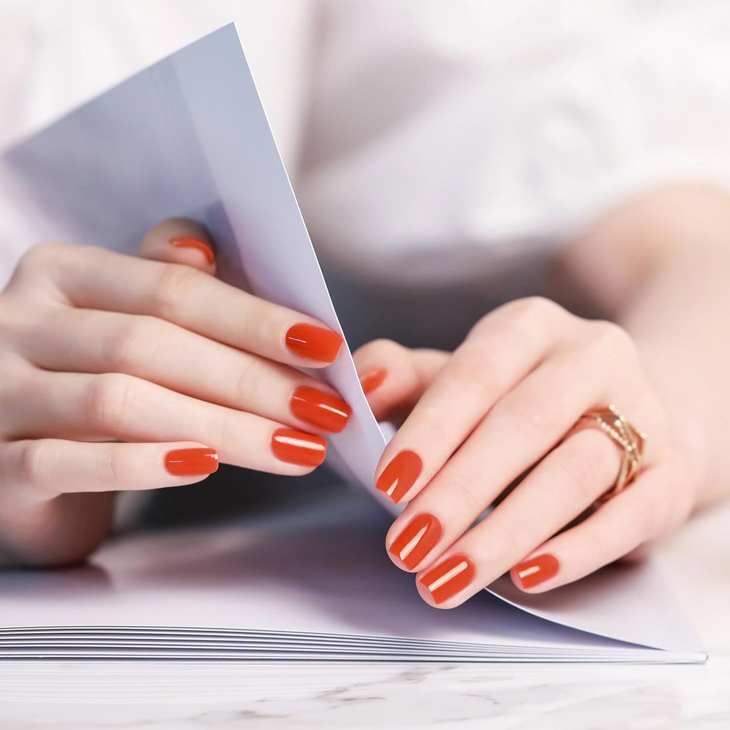 Major Dijit Quick Dry Nail Polish Pumpkin Orange Summer Nail Lacquer for Nail Art Cruelty-Free Regular Nail Polish 0.41 fl oz.