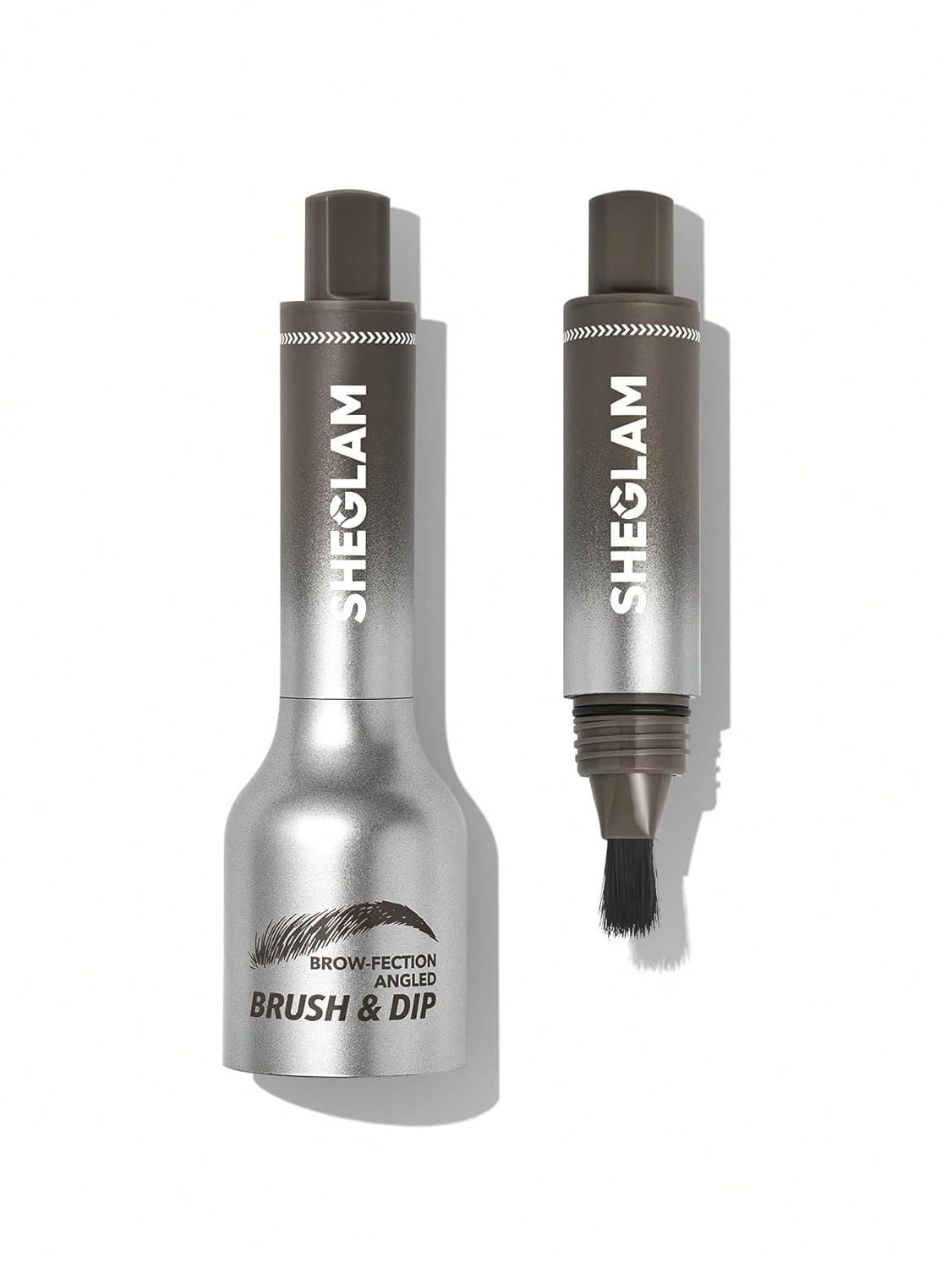 SHEGLAM Brow-Fection Angled Brush & Dip Upgraded Microblading Eyebrow Pen Long Lasting Waterproof Easy To Color-Espresso