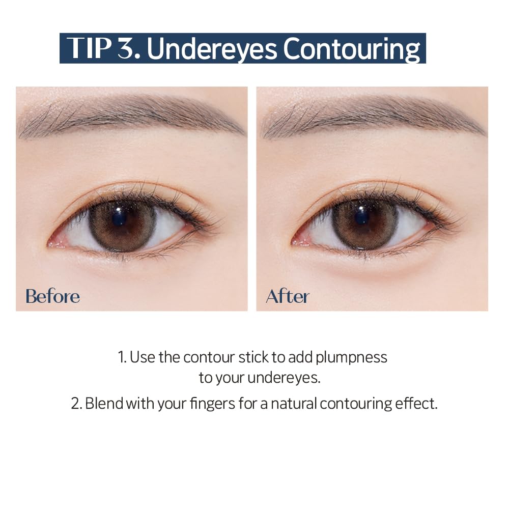 ETUDE Reborn Maker Contour Stick #Warm Shading | Naturally Sculpt & Define | Creamy Formula for Seamless Blending | Multi-purpose Contour Stick | Korean Makeup, Kbeauty, Perfect for Gift