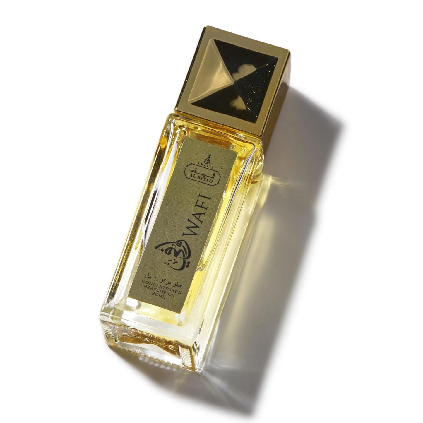 Maison d’Orient Wafi Woody Amber Leather Perfume Oil Roll‑On 20 mL — Alcohol‑Free, Long‑Lasting Vegan Attar Cologne for Men, TSA‑Friendly Travel Size, Sophisticated Arabic Scent from Dubai