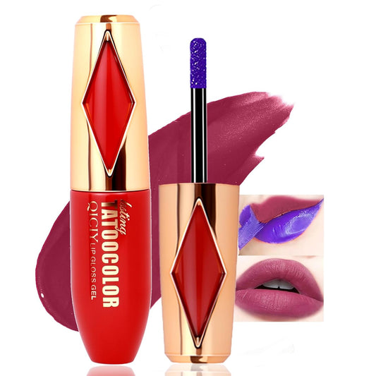 Peel Off Lip Stain -Lip Stain Peel Off Masque - Long Lasting, Waterproof and Transfer Proof Nude Lip Tint, Matte Finish Peel Off Makeup