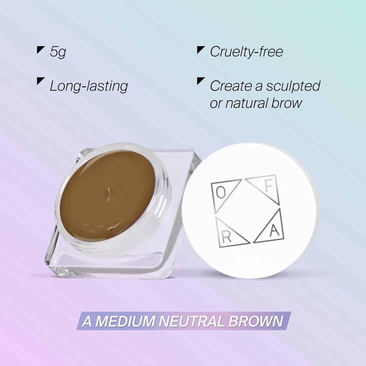 Ofra Eyebrow Gel - Golden Blonde - Semi-Permanent Brow Gel, and Waterproof Eyebrow Filler - 5g