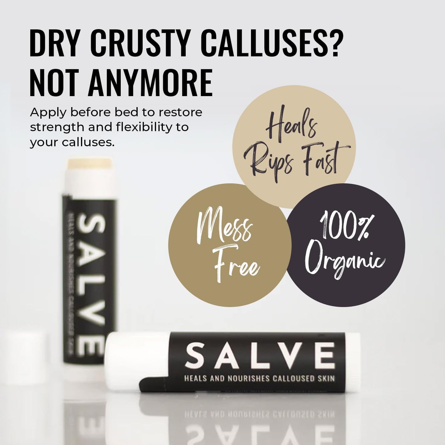 SandBar Callus Remover Tool, File for Hands, Durable Aluminum Tool Callus Shaver, Palm and Heel Dead Skin Removal, Includes Nourishing Salve, Ideal for Athletes, Climbers, and Gym Enthusiasts - Blue