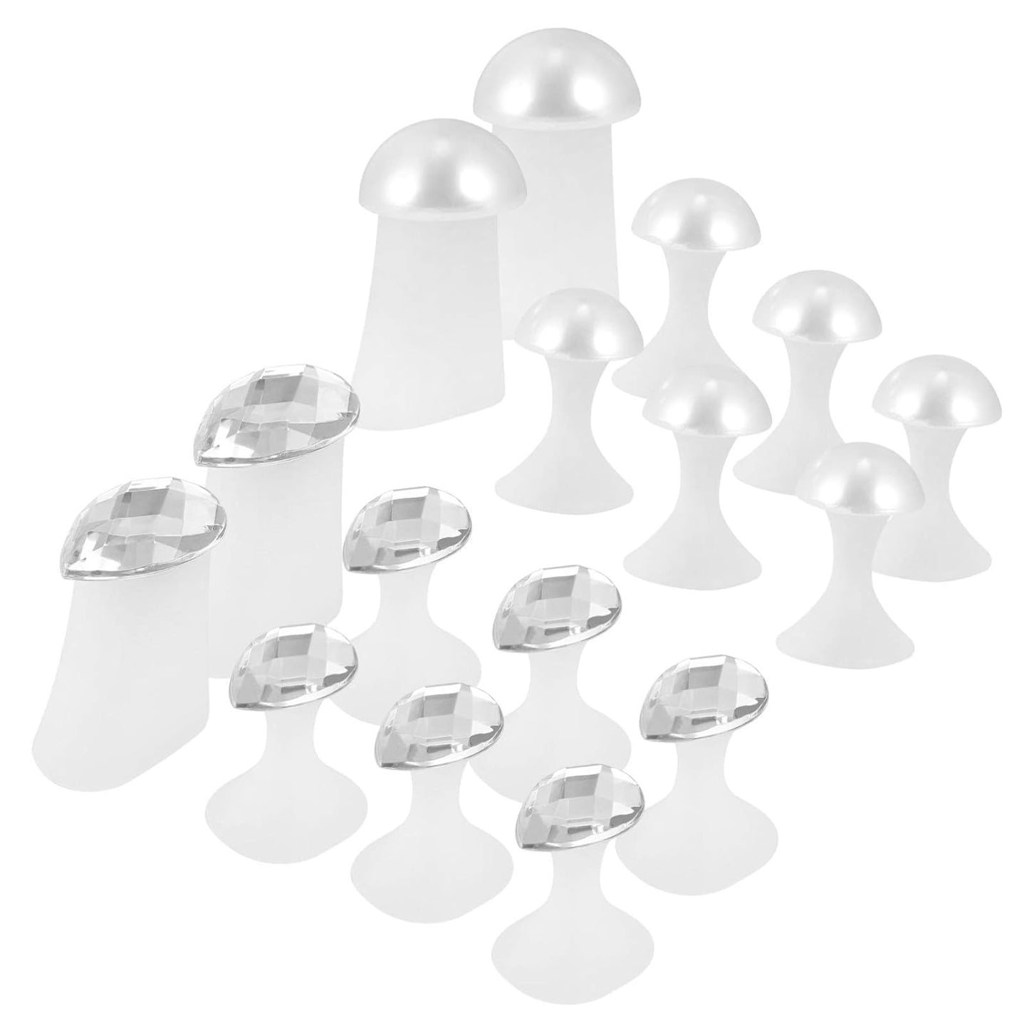 2 Set Toe Separator Fingers Separators Toe Spacers Foot Finger Separator Nail Art Separators