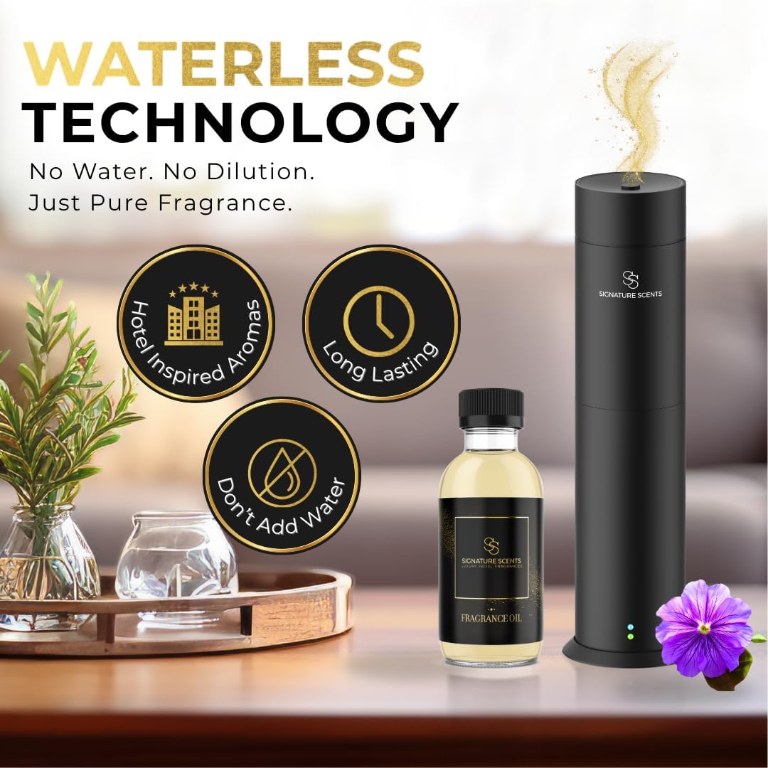 Luxury Hotel Diffuser Oil for Hotels and Homes - Aromatherapy Oils for use with an Essential Oil Diffuser at Home - Fragrance-Scent Diffuser Oil Blend (The Penthouse) 4.05fl oz (120ml)