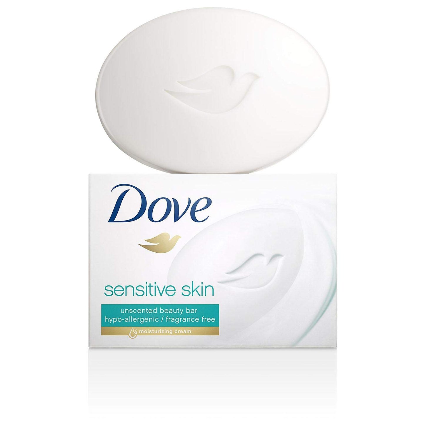 Dove Sensitive bar Soap (16 /4 Oz Net Wt 64 Oz),, ()