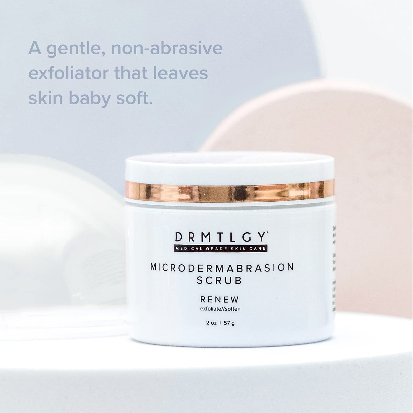 DRMTLGY Universal Tinted Moisturizer with SPF 46 & Microdermabrasion Facial Scrub Set - Universal Tinted SPF & Face Exfoliator 2 Pack