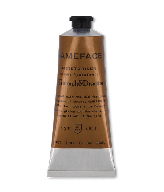 TRIUMPH & DISASTER | Gameface Moisturiser Tube | Hydrating Facial Moisturizer - Lightweight, Non-Greasy Facial Lotion for Men, 3.04 oz
