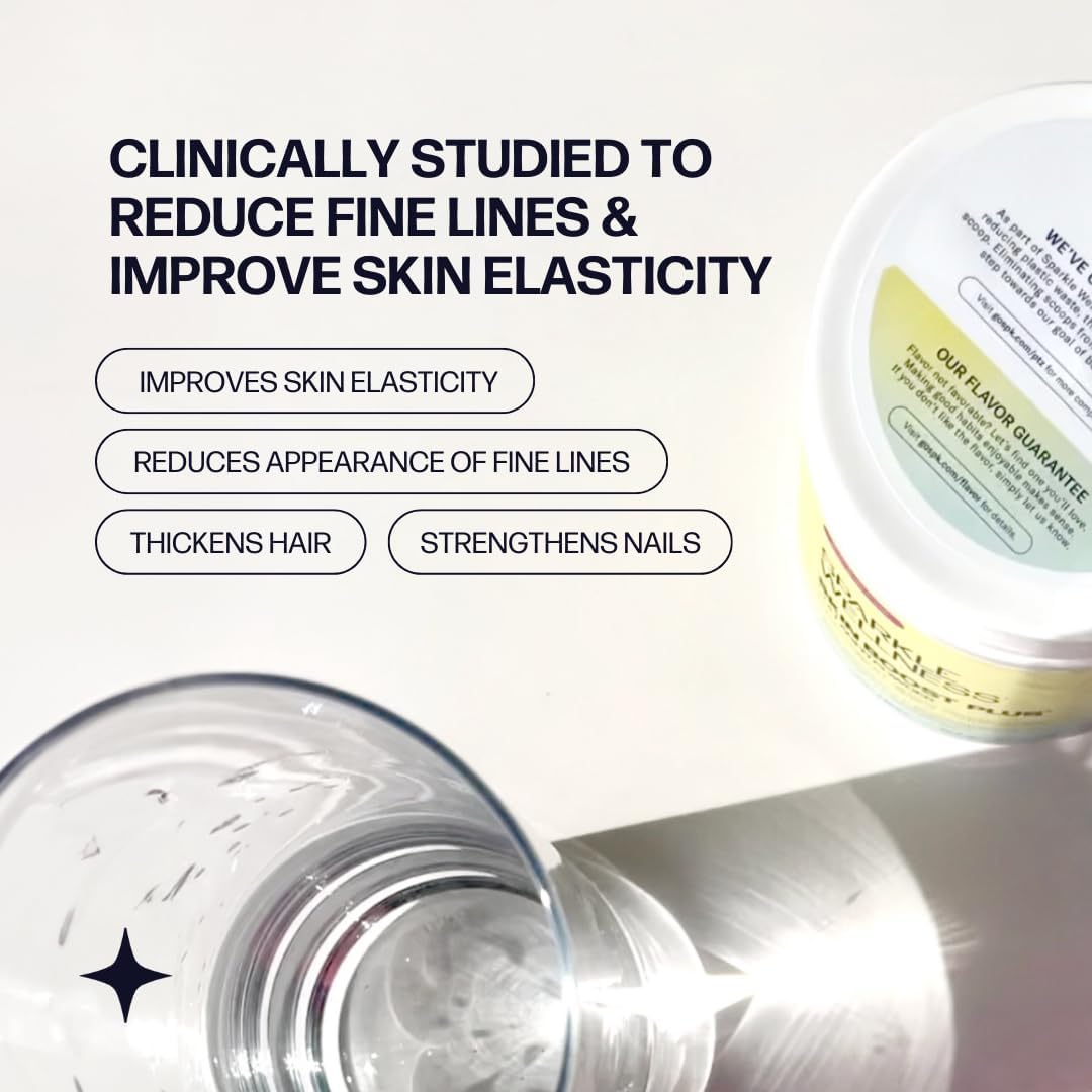 Marine Skin Boost Plus (No Flavor) [30-Serves] | Collagen Powder Supplement with Marine-derived VERISOL Bioactive Hydrolyzed Collagen Peptides, Vitamin C & Hyaluronic Acid